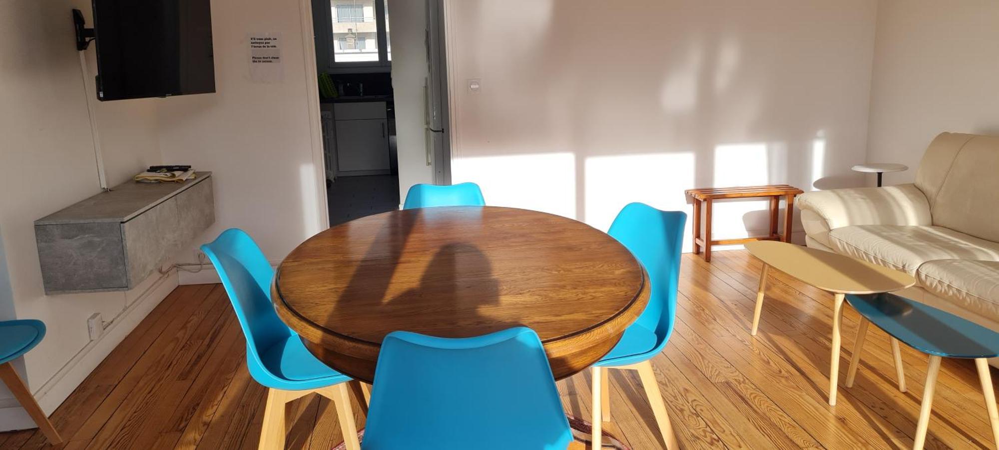 Appartement 83 M2, 4 Lits , 5 Pers, 100 M De La Gare, Confortable Et Lumineux Le Havre Exteriér fotografie