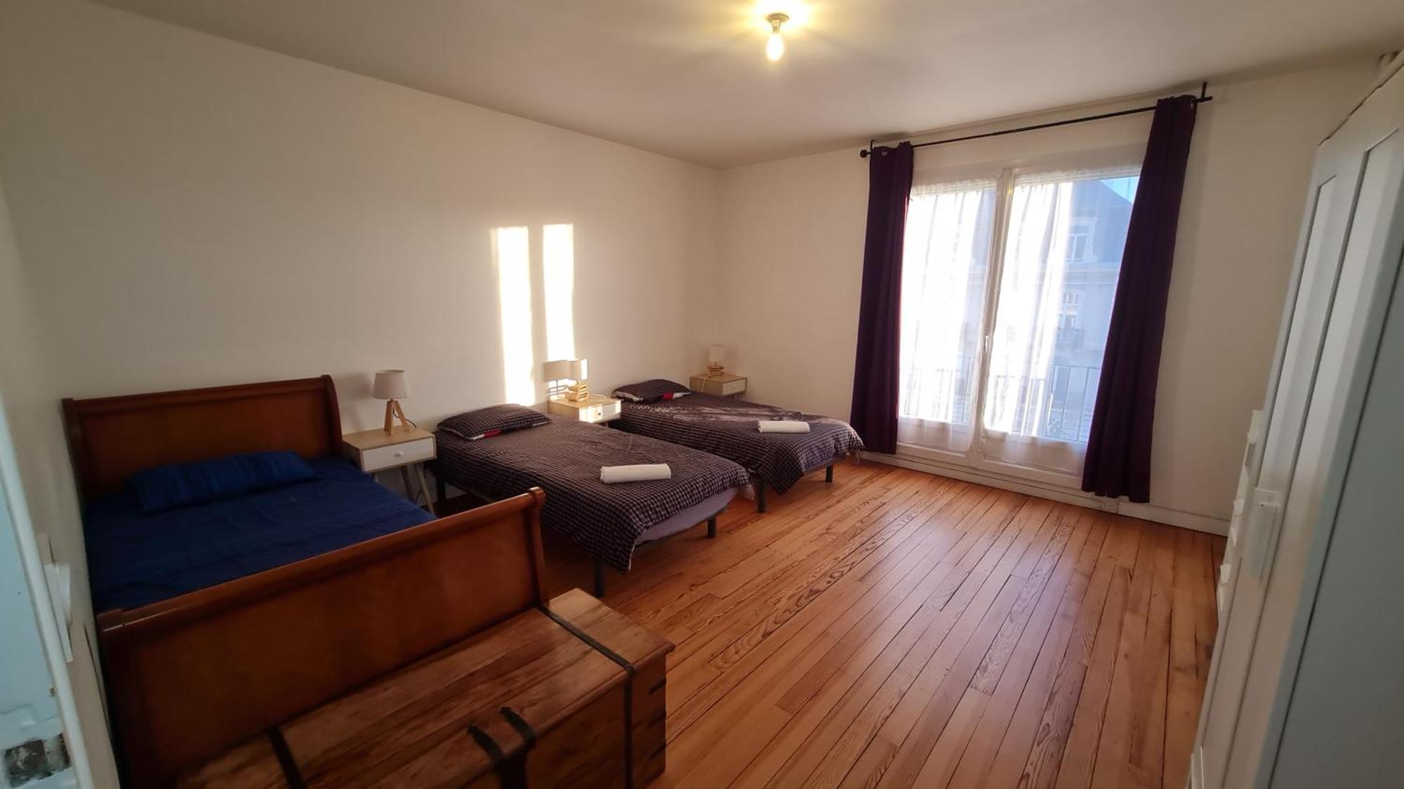 Appartement 83 M2, 4 Lits , 5 Pers, 100 M De La Gare, Confortable Et Lumineux Le Havre Exteriér fotografie
